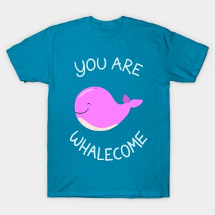 Whale, thank you! - Pink Version T-Shirt